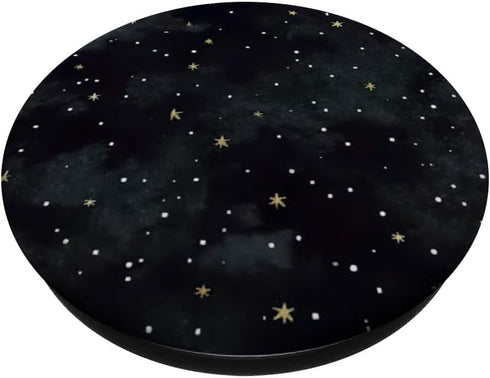 Galaxy Outer Space Universe Stars Cosmos PopSockets Standard PopGrip Black