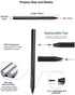 BoxWave Stylus Pen Compatible with Acer Nitro 5 (AN515-42) - ActiveStudio Active Stylus 2020, Ultra Fine Tip, Jet Black