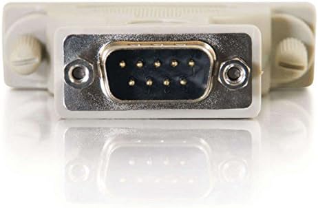 C2G/Cables to Go 02450 DB9 Male to DB25 Male Serial RS232 Adapter, 1.5 Inch