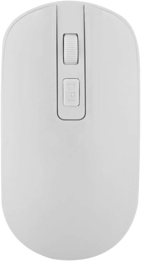 Keyboard and Mouse Sets, High Sensitivity No Delay 108 Keys Multi-Functional 2.4G Keyboard Mouse Combo (White)