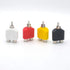 Padarsey RCA Y Splitter Adapter, 2 Female to 1 Male for Audio Video AV TV Cable Convert, Pack of 4