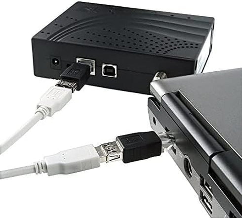 4 Pack USB to Ethernet Adapter, USB to RJ45 Adapter, 2.0 Female to LAN RJ45 8P8C Male Crystal Ethernet 10Mb/100Mb