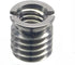 Stainless Steel 1/4"-20 Female to 3/8"-16 Male Convert Screw Adapter 2 Pieces 10.5mm Height by HITHUT