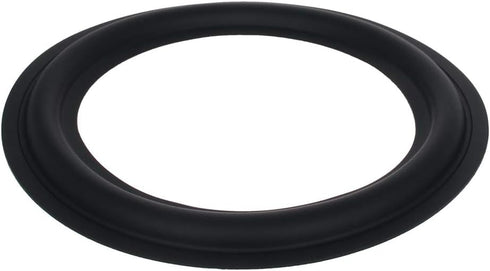 Fielect 6.5 Inch Speaker Rubber Edge Surround Rings, 2pcs Replacement Parts for Speaker Repair or DIY