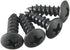 2PCS 3.5 Inch Car Speaker Grill Cover Guard Protector with Black Metal Mesh and 8 Screws Included