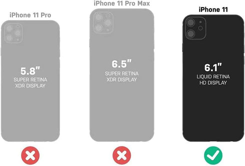OtterBox Commuter 11 Packaging Series Case for iPhone (NOT Pro/Pro Max) Non-Retail - Cosmic Ray