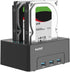 MAIWO Dual Bay Hard Drive Docking Station with Offline Clone for 2.5 3.5