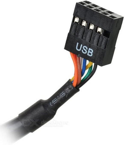 3 Pack USB 3.0 Header to USB 2.0 Motherboard Adapter, 19 Pin to 9 Pin Connector Cable for PC Computer Chassis