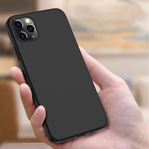 2 Pack Cover for Oukitel WP21 (6.78") Soft Silicone TPU Black Phone Protective Cases + 9H Hardness HD Tempered Glass