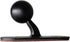 Car Cellphone Holder Dashboard Mount, 17mm Ball Head Stand Support Holder, Rotatable Cradle Base (Black PC)