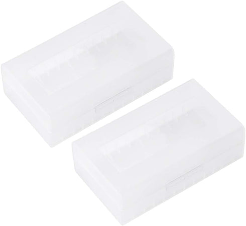 Socobeta Battery Holder, Waterproof Battery Case, 2 Pcs Portable for 220700/21700 Battery