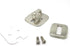 Security Anchor Base Plate for Keyed or Combination Cable Locks, Desk Mount Accessory