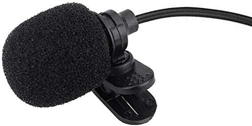 Mini Lavalier Lapel Tie Clip-on 3.5mm Jack Condenser Microphone for Crosstour ct8500 Action Camera
