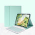 Keyboard Case for 10.2 Inch iPad 9th/8th/7th Gen, Cute Color Detachable Bluetooth Keyboard Cover with Pencil Holder