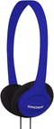 Koss KPH7B Portable On-Ear Headphone with Adjustable Headband - Blue