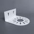 OwlCat L-Shape Dome CCTV Security Camera Mount Bracket, Metal Right Angle Wall Ceiling Mount for Mini Dome IP Camera,