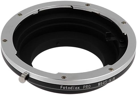 Fotodiox Pro Lens Mount Adapter for Mamiya 645 MF Lenses to Nikon F-Mount Cameras