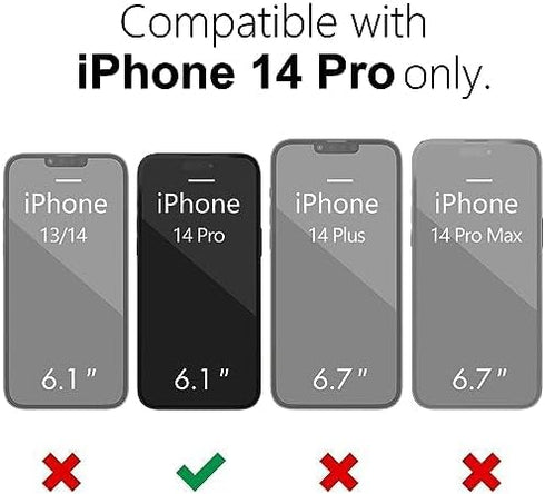 oakxco 14 for iPhone Pro Case Silicone Mag Safe, Magnetic Slim Thin Phone Case Compatible with Magsafe Wireless