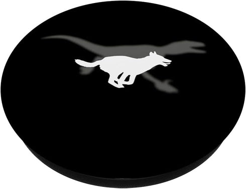Belgian Malinois Velociraptor Maliraptor Running Shadow PopSockets Swappable PopGrip