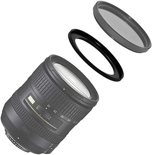 49mm-52mm Step Up Ring, 49mm Lens to 52mm Filter (2 Pack), WH1916 Camera Lens Filter Adapter Ring
