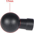Aluminum 17MM Ball Head Mount, 1/4" Screw Male/Female Adapter for Action Camera, Phone Stand, GPS Holder