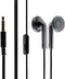Moondrop Nice Buds Flat-Headed Earbuds with 3.5mm Stereo Plug (Black Transparent with