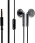 Moondrop Nice Buds Flat-Headed Earbuds with 3.5mm Stereo Plug (Black Transparent with