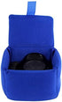 Tbest Thin Camera Bag Insert, Padded Shockproof Foldable Protective Bag for DSLR Camera (Blue)