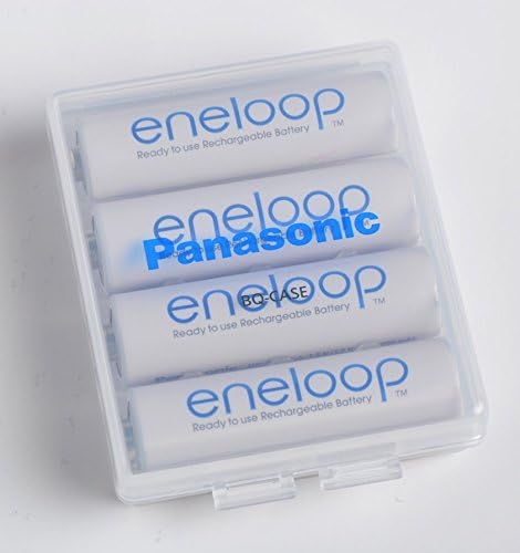 Panasonic BQ-CASE6SA Battery Storage Cases - 4AA or 5AAA Capacity, 6 Pack