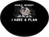 Robotics Build Robot Kids Don't Worry I Have A Plan School PopSockets Standard PopGrip