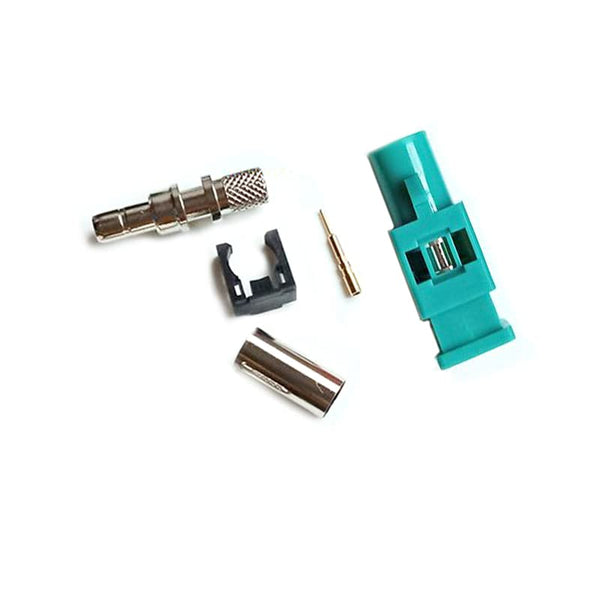 RF Coaxial Cable Connector, Fakra Video Connector Z Male RG142 RG223 Cable