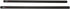 NICEYRIG 15mm Rod 16'' Carbon Fiber Camera Rails for Heavier Shoulder Mount Rig, Follow Focus, Max Payload 222lb - 555