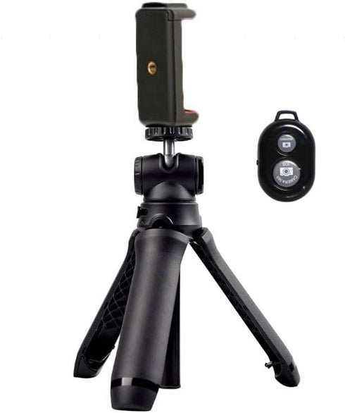 spovan Mini Portable Camera Tripod and Selfie Stick for Smartphones with 360 Rotating