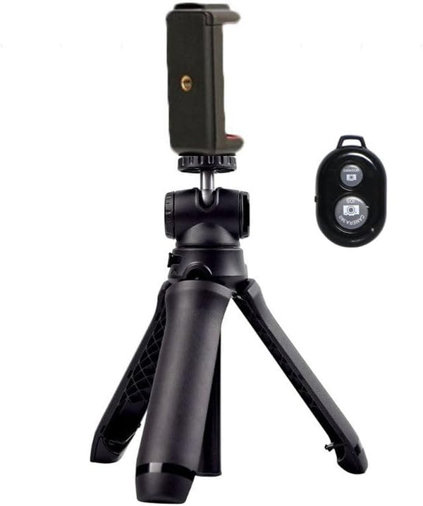 spovan Mini Portable Camera Tripod and Selfie Stick for Smartphones with 360 Rotating