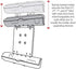 RAM Mounts RAM-HOL-TAB17U Tab-Tite Tablet Holder for Apple iPad Gen 1-4 with Case
