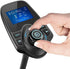 Nulaxy Bluetooth Car FM Transmitter - Wireless Audio Adapter Receiver, Handsfree, 1.44 Display, KM18 Black Matte