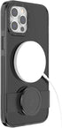 PopSockets Black iPhone 12 Case with Phone Grip, Slide Compatible with MagSafe for iPhone 12 Pro