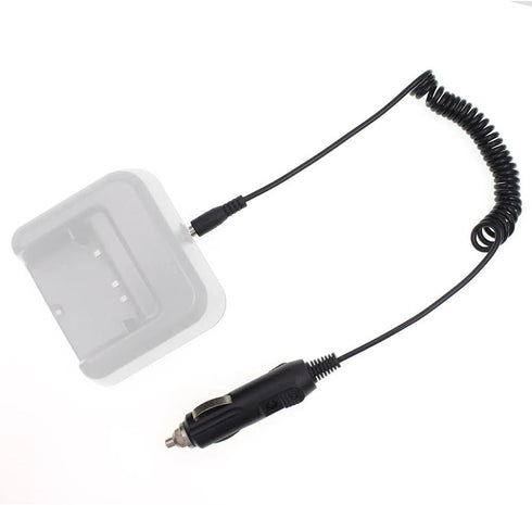 BAOFENG UV-5R Car Charger Cable (2 Pack) for UV-82, UV-9R, DM-1801, UVb2 Plus, BF-888S - DC 12-24V Travel Charger.