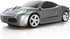 Wireless Optical Sports Car Mouse, 2.4G Nano USB AA Battery Mice for Desktop Laptop (Gray)