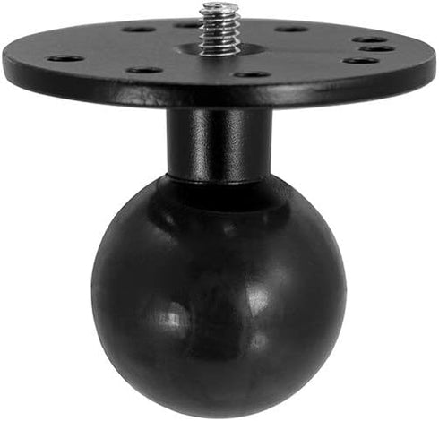 ARKON Mounts Robust Circular Metal 38mm (1.5 inch) Ball to 1/4-20 Camera Bolt