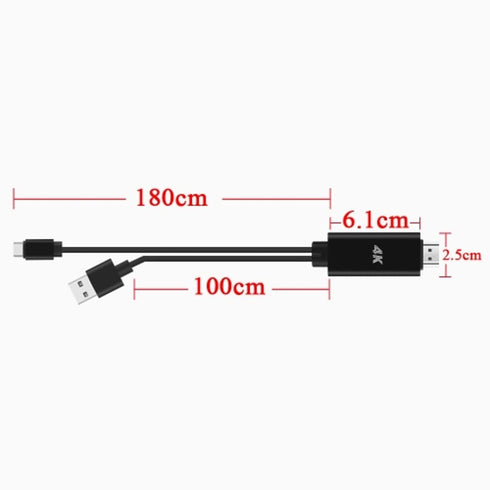 Fonus 4K S23 S24 AV Cable USB C to HDMI Adapter Compatible with Samsung Galaxy Ultra Plus - TV Video Hub Type-C Charger