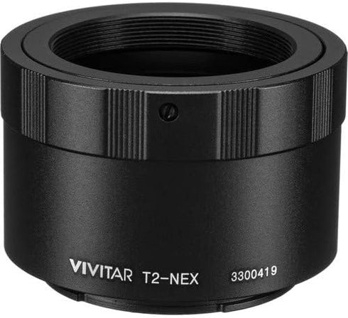 T-Mount Adapter for Sony E-Mount Digital Mirrorless Cameras, including a7r, a7s, a6500