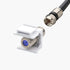 VCE Coax Keystone Jack Insert, 20-Pack 3GHz Coaxial Cable Connector, F-Type RG6 Female to Female for Wall Plate