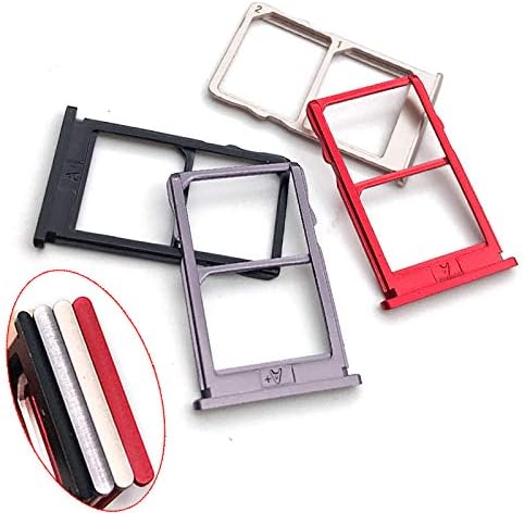 Generic PRO7 7 SIM Tray Card Slot Holder Sim Cards Adapters Replacement Parts for Meizu Pro (Black)
