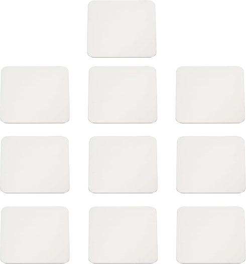 PATIKIL 30mmx30mm Metal Plate for Phone Magnet, 10pcs Square Adhesive Metal Plate Replacement