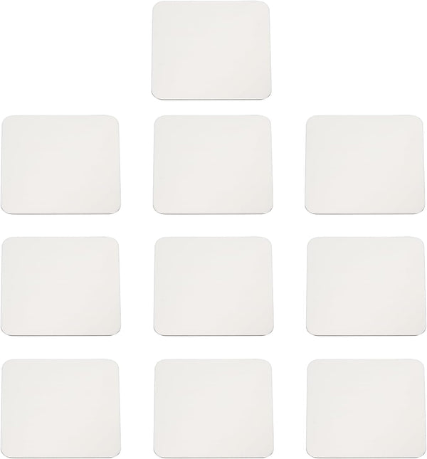 PATIKIL 30mmx30mm Metal Plate for Phone Magnet, 10pcs Square Adhesive Metal Plate Replacement