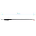 Fancasee 2 Pack 6 ft Replacement 6.35mm Male Plug to Bare Wire Open End TS 2 Pole Mono Audio Cable