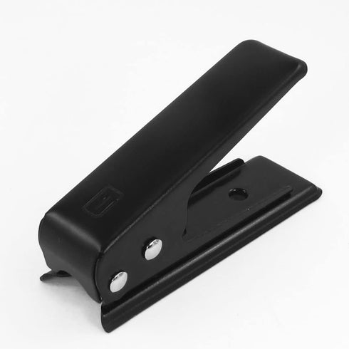Ruilogod SIM to Nano SIM Card Cutter Black for 5G w 2 Adapter