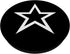 Y2K Aesthetic Star Black And White Mcbling Vintage Retro PopSockets Standard PopGrip