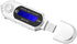 UCCKEYI 1PC 2.0 MP3 32GB 20 USB Digital Music Player Portable LCD Screen Support TF Card and FM Radio,Use Hours,Silver